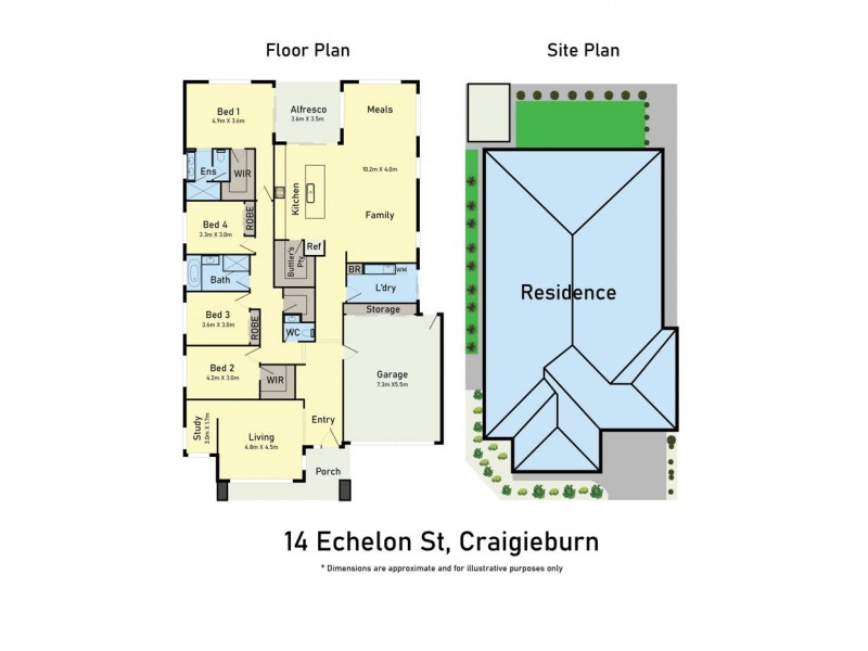 14 Echelon Street, Craigieburn VIC 3064 Floorplan