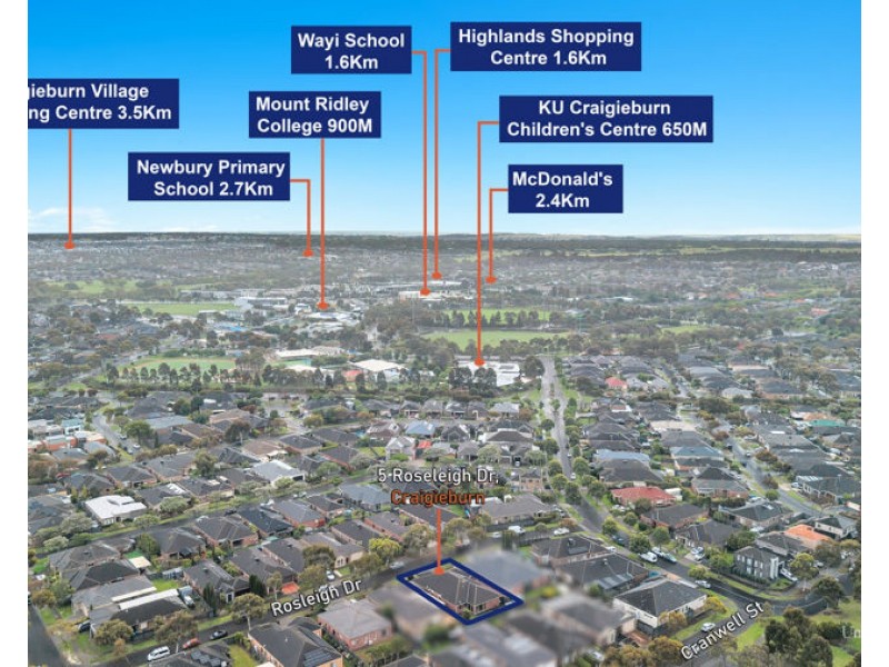 5 Rosleigh Drive, Craigieburn VIC 3064
