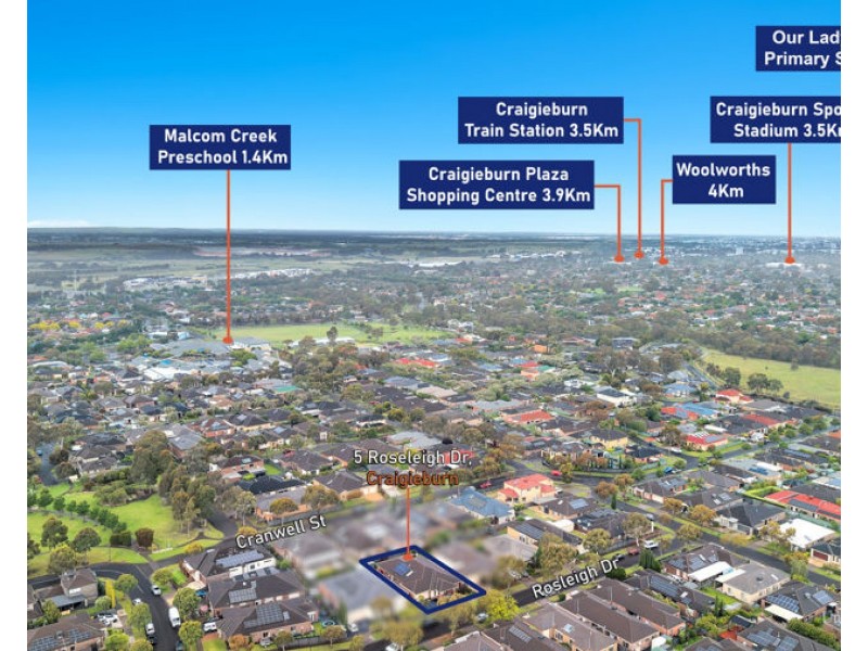 5 Rosleigh Drive, Craigieburn VIC 3064