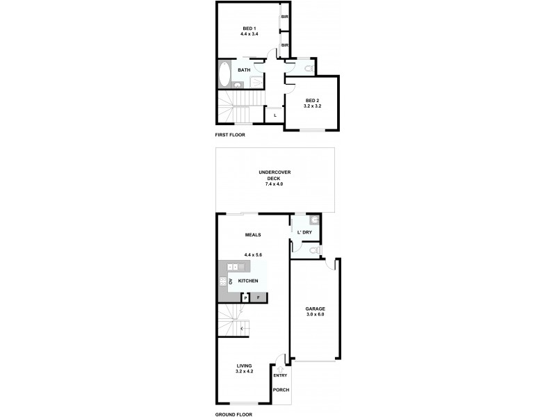 6/7 TOPAZ PLACE, St Albans VIC 3021 Floorplan