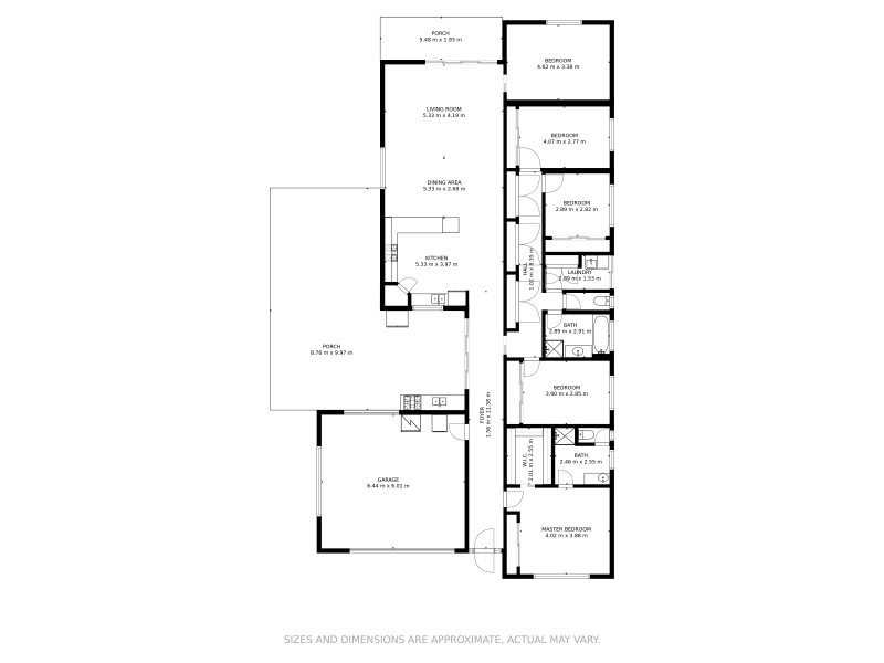 13 Keiwa Place, Taylors Hill VIC 3037 Floorplan