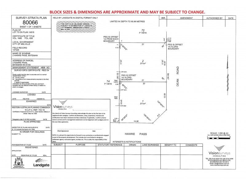 Prop Lot 2, 2 Hawke Pass, Bateman WA 6150