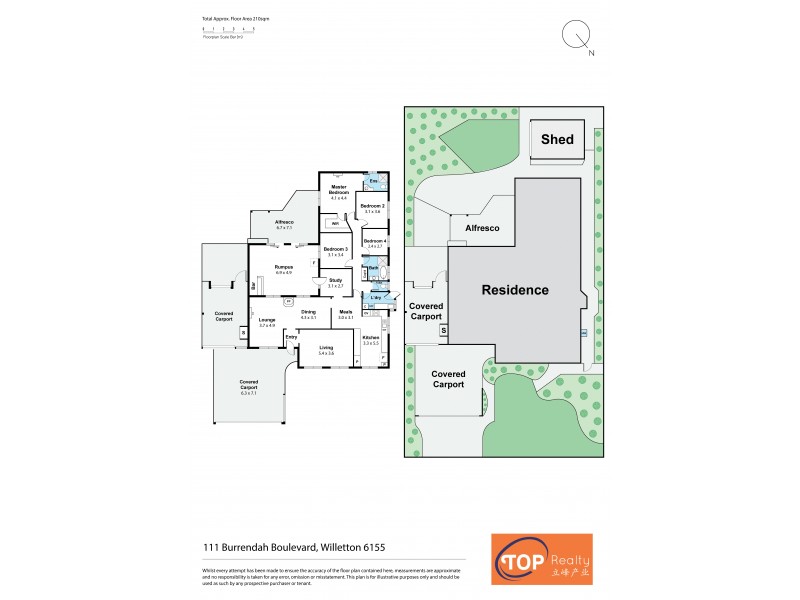 111 Burrendah Boulevard, Willetton WA 6155 Floorplan