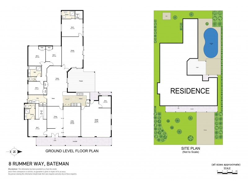 8 Rummer Way, Bateman WA 6150 Floorplan