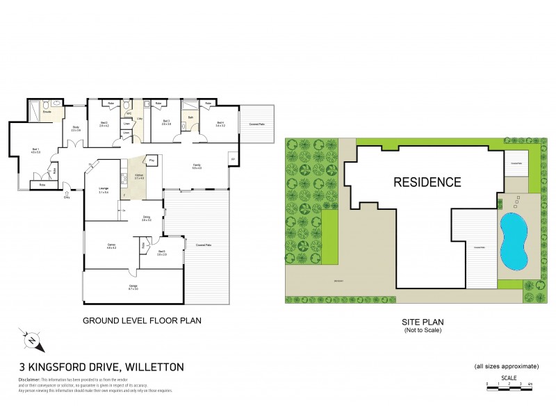 3 Kingsford Drive, Willetton WA 6155 Floorplan