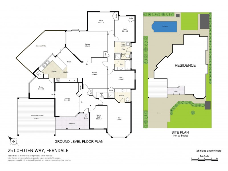 25 Lofoten Way, Ferndale WA 6148 Floorplan