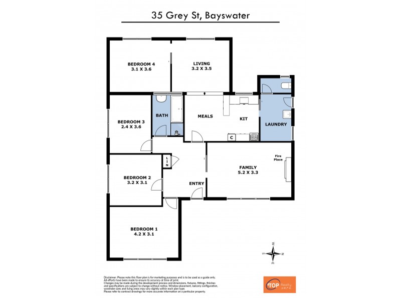 35 Grey Street, Bayswater WA 6053 Floorplan