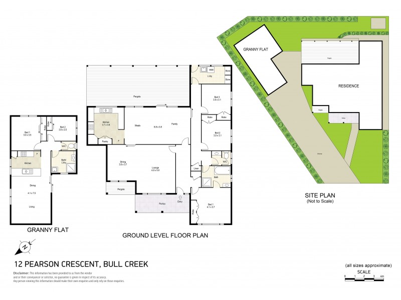 12 Pearson Crescent, Bull Creek WA 6149 Floorplan