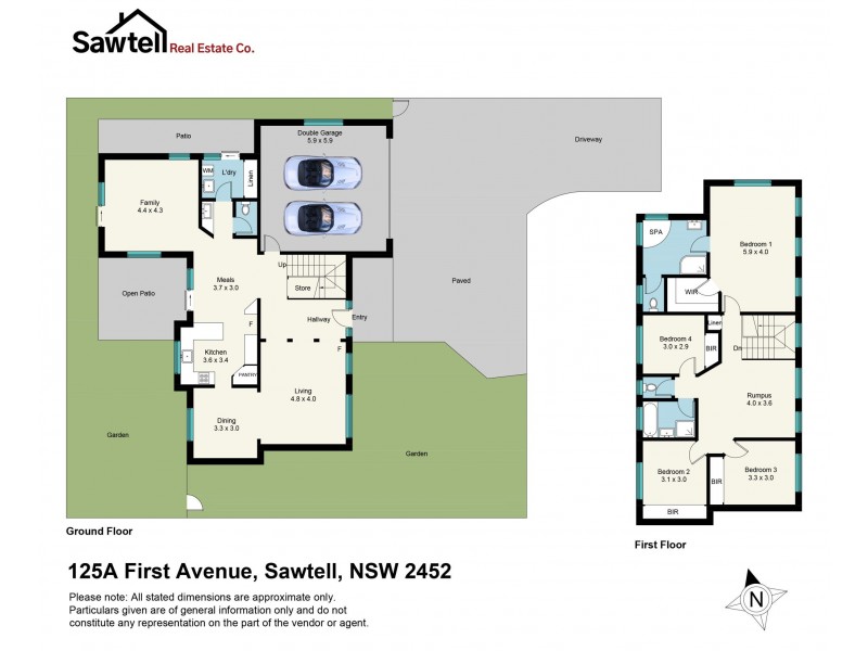 125A First Avenue, Sawtell NSW 2452 Floorplan
