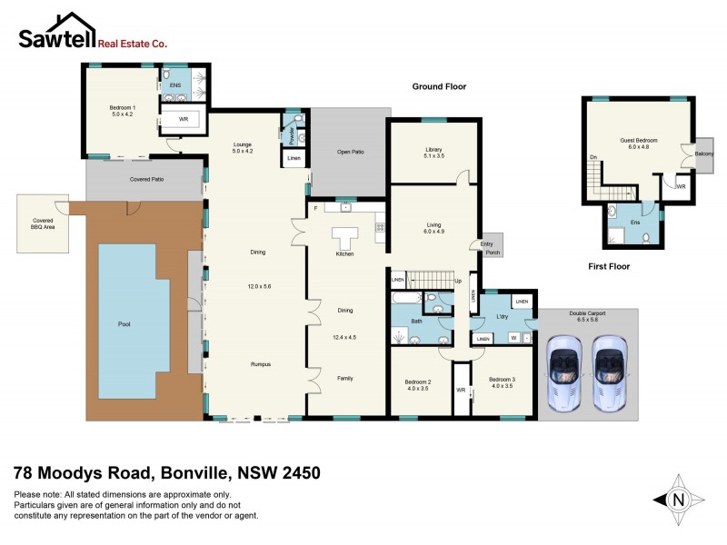 78 Moodys Road, Bonville NSW 2441 Floorplan