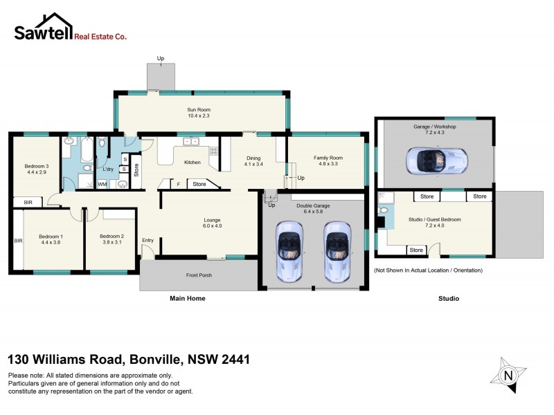 130 Williams Road, Bonville NSW 2441 Floorplan
