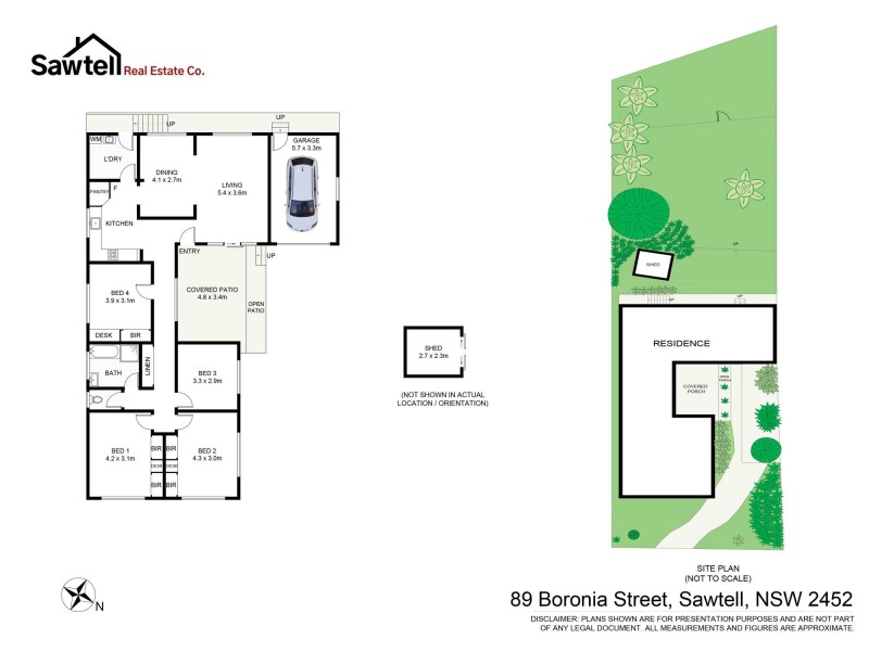 89 Boronia Street, Sawtell NSW 2452 Floorplan