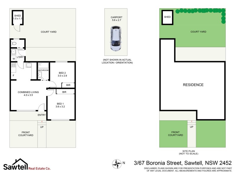 3/67 Boronia Street, Sawtell NSW 2452 Floorplan