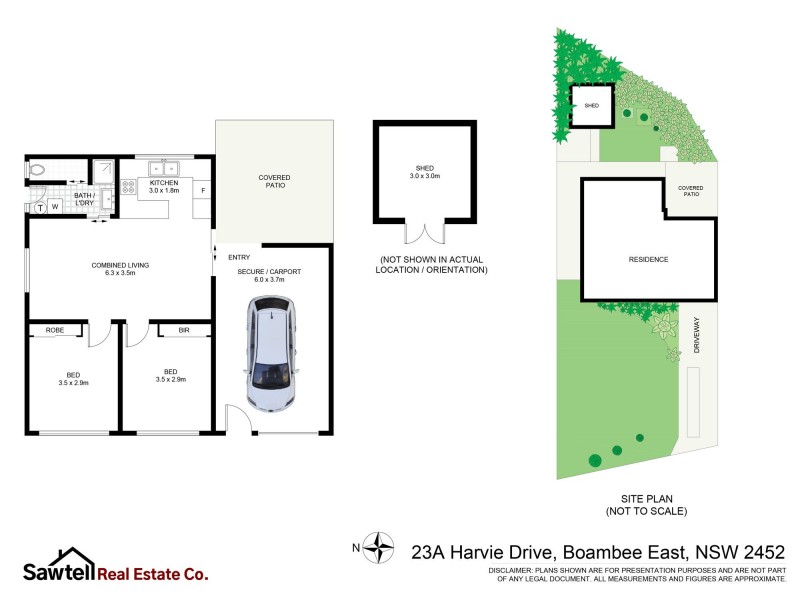 23A Harvie Drive, Boambee East NSW 2452 Floorplan