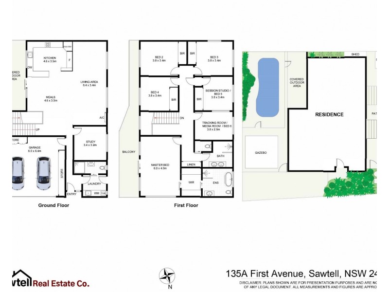 135A First Avenue, Sawtell NSW 2452 Floorplan