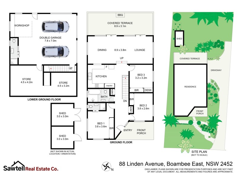 88 Linden Avenue, Boambee East NSW 2452 Floorplan