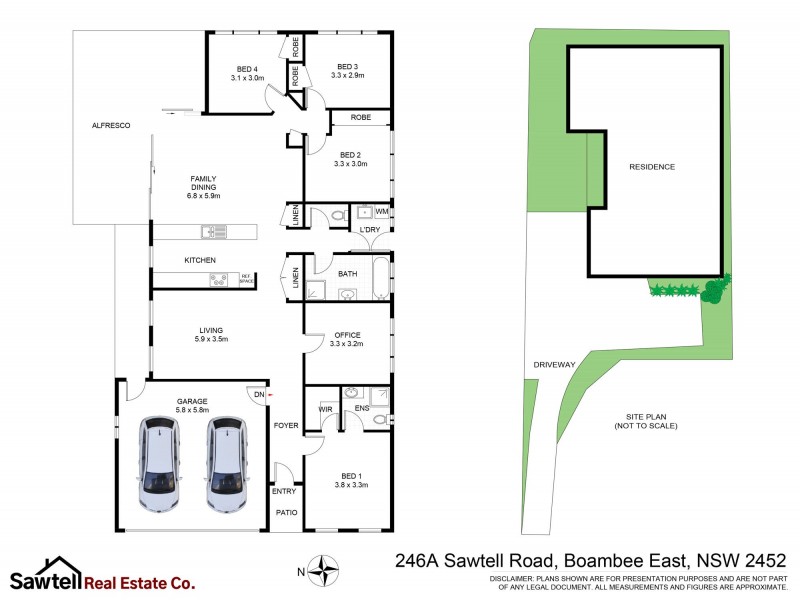 246A Sawtell Road, Boambee East NSW 2452 Floorplan