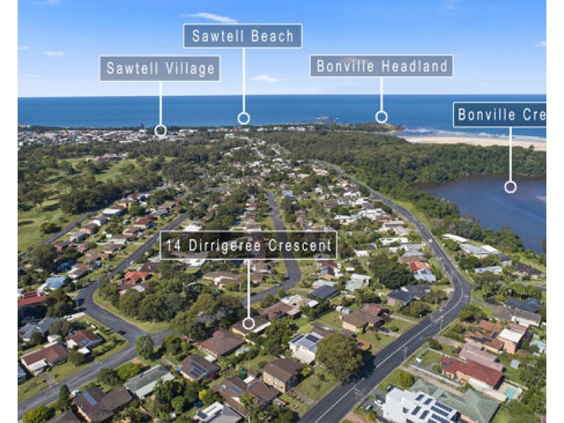 14 Dirrigeree Crescent, Sawtell NSW 2452