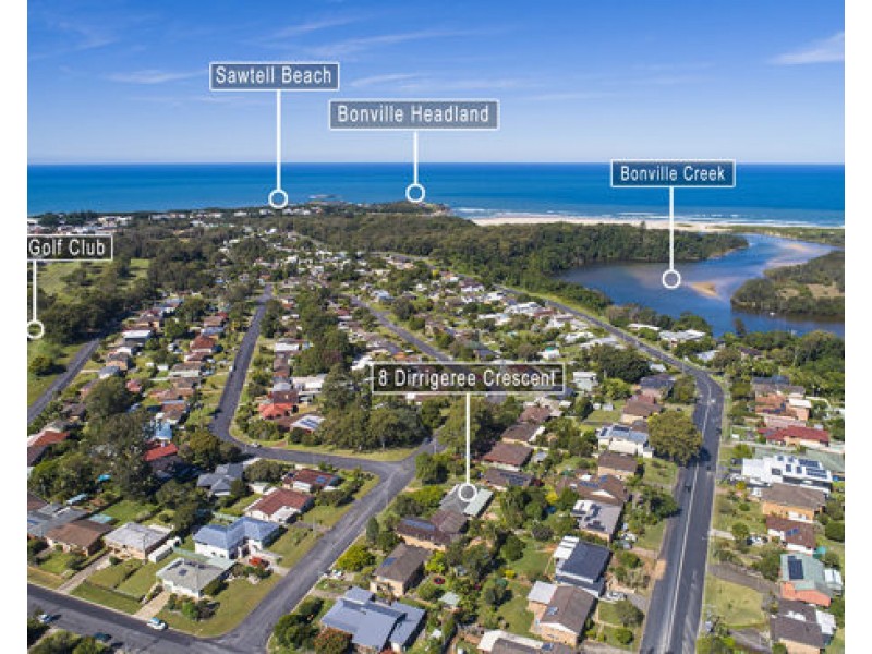 8 Dirrigeree Crescent, Sawtell NSW 2452