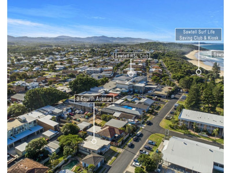 3 Fourth Avenue, Sawtell NSW 2452
