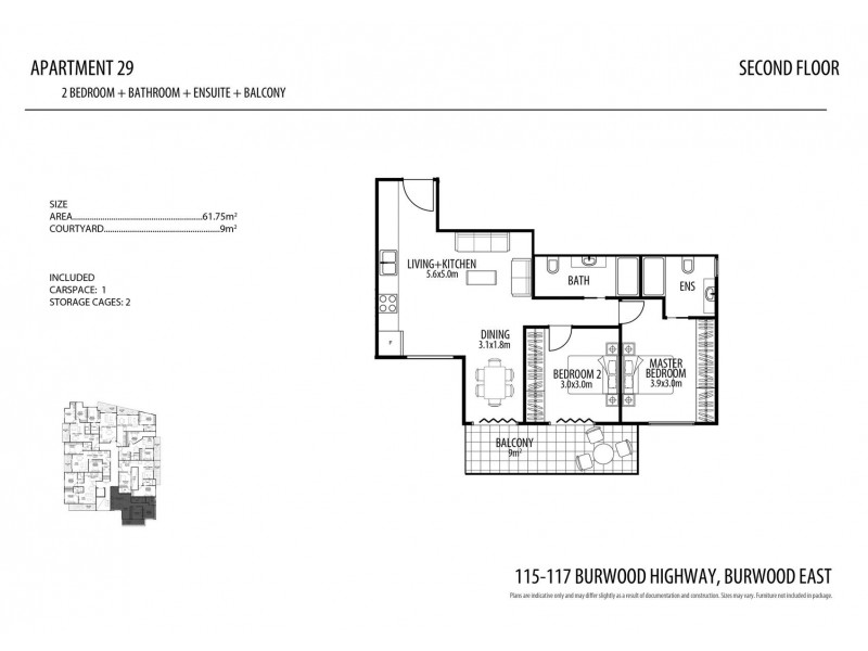 115-117 Burwood Highway, Burwood East VIC 3151 Floorplan