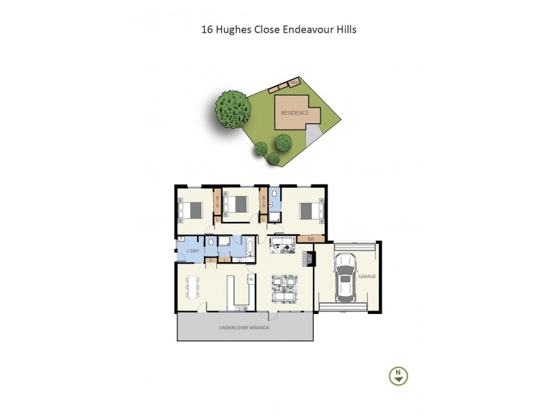 16 Hughes Close, Endeavour Hills VIC 3802 Floorplan