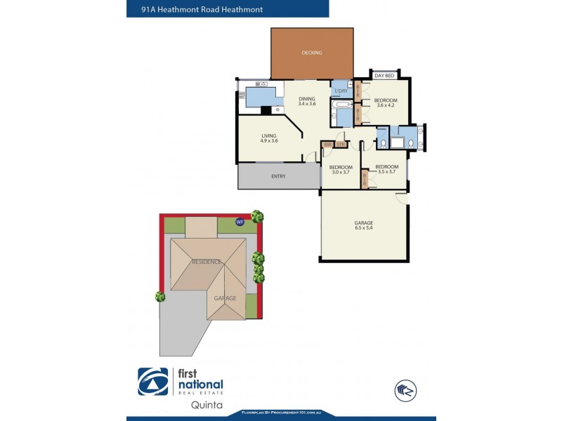 91A Heathmont Road, Heathmont VIC 3135 Floorplan