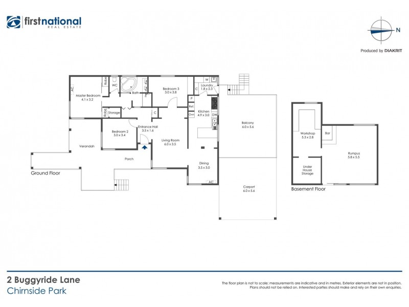 2 Buggyride Lane, Chirnside Park VIC 3116 Floorplan
