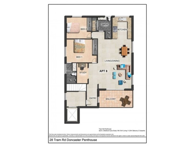 28 Tram Road, Doncaster VIC 3108 Floorplan