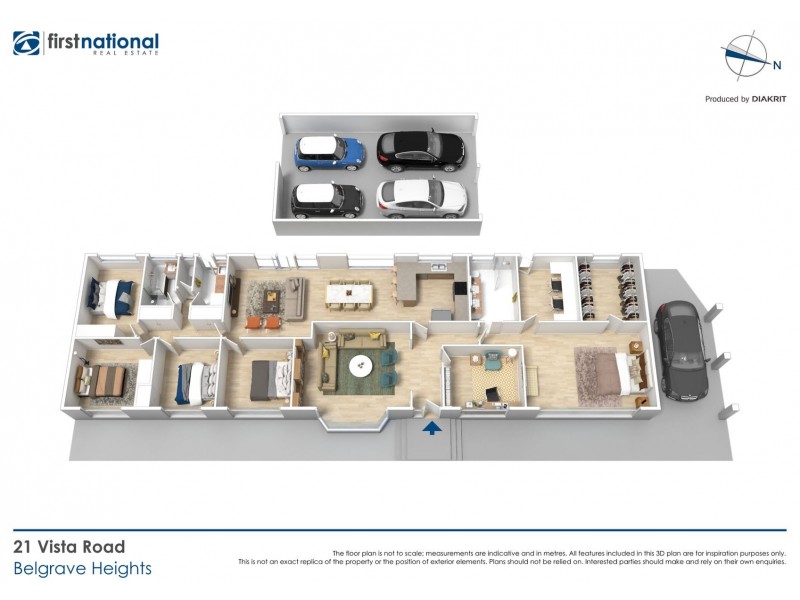 21 Vista Road, Belgrave Heights VIC 3160 Floorplan