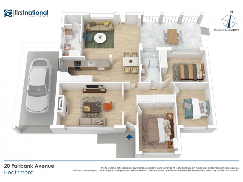 20 Fairbank Avenue, Heathmont VIC 3135 Floorplan