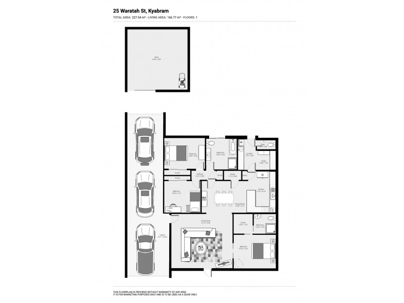 25 Waratah Street, Kyabram VIC 3620 Floorplan
