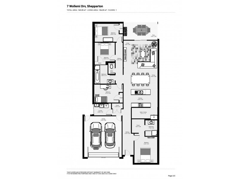 7 Wollemi Drive, Shepparton North VIC 3631 Floorplan