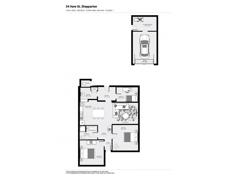 34 Hare Street, Shepparton VIC 3630