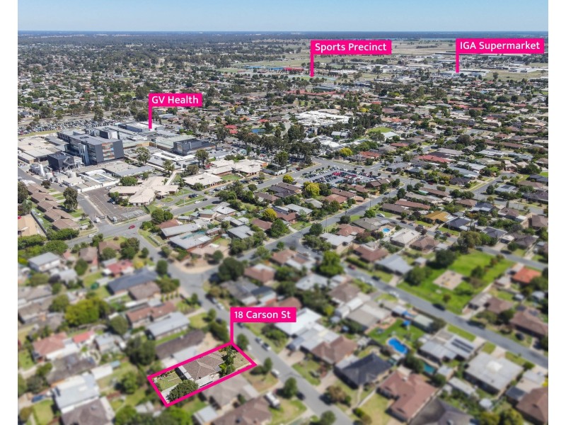 18 CARSON STREET, Shepparton VIC 3630