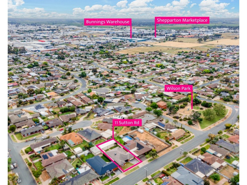 11 SUTTON ROAD, Shepparton VIC 3630