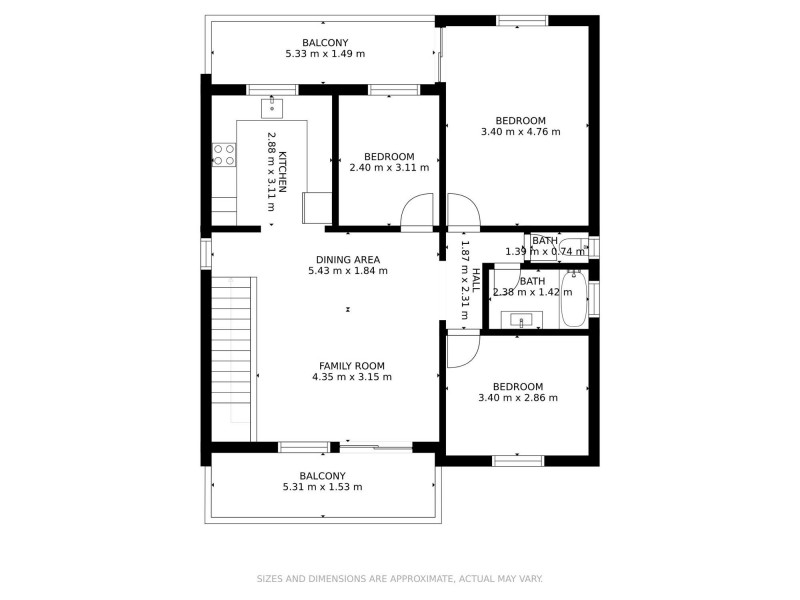 18 Nineteenth Ave, Stuarts Point NSW 2441 Floorplan