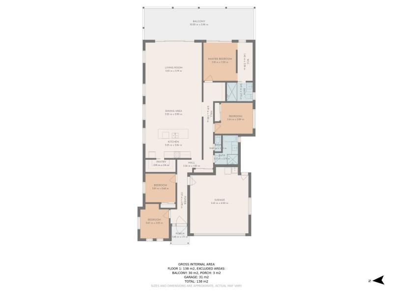 31 Raleigh Street, Scotts Head NSW 2447 Floorplan