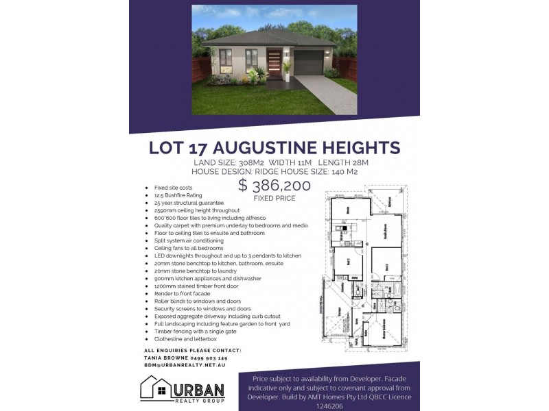 Lot 17, Augustine Heights QLD 4300