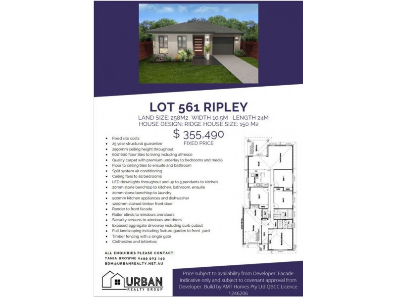 Lot 561, Ripley QLD 4306