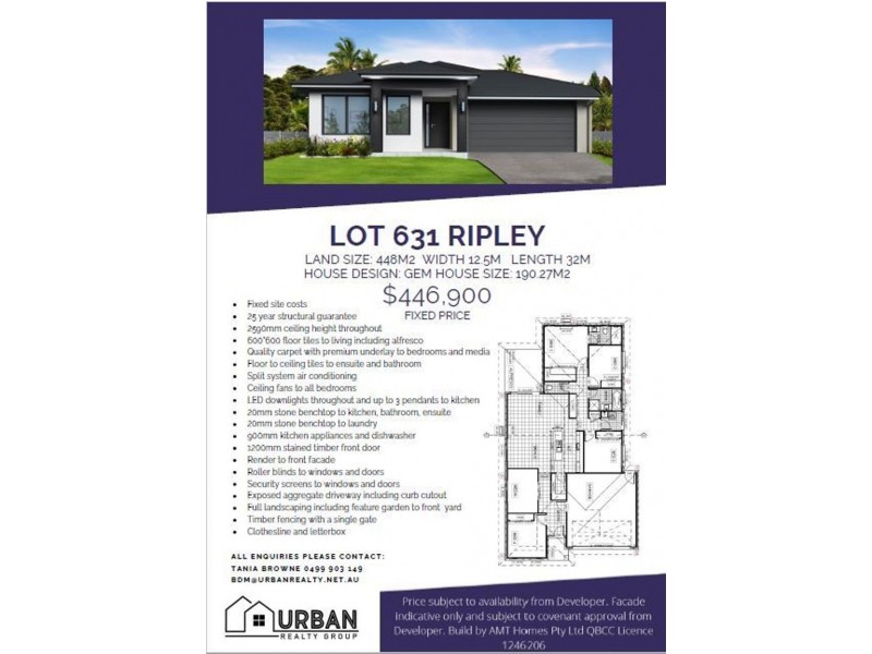 Lot 561, Ripley QLD 4306