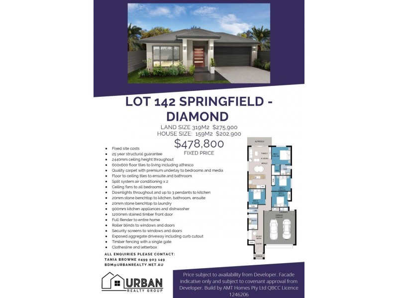 Lot 142 New Rd, Springfield QLD 4300