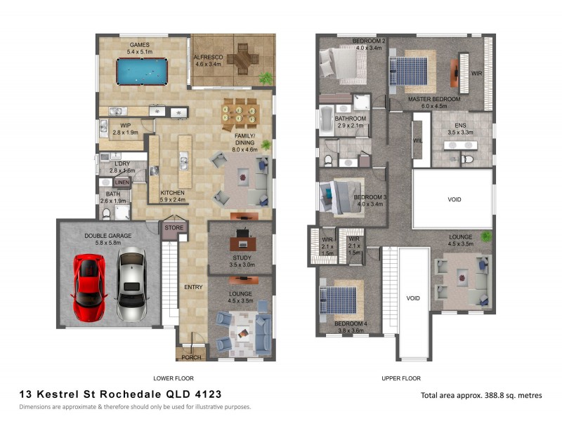 13 Kestrel Street, Rochedale QLD 4123 Floorplan