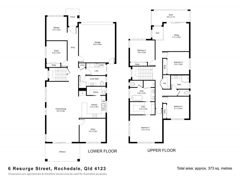 6 Resurge Street, Rochedale QLD 4123 Floorplan