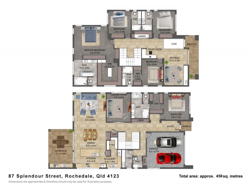 87 Splendour Street, Rochedale QLD 4123 Floorplan