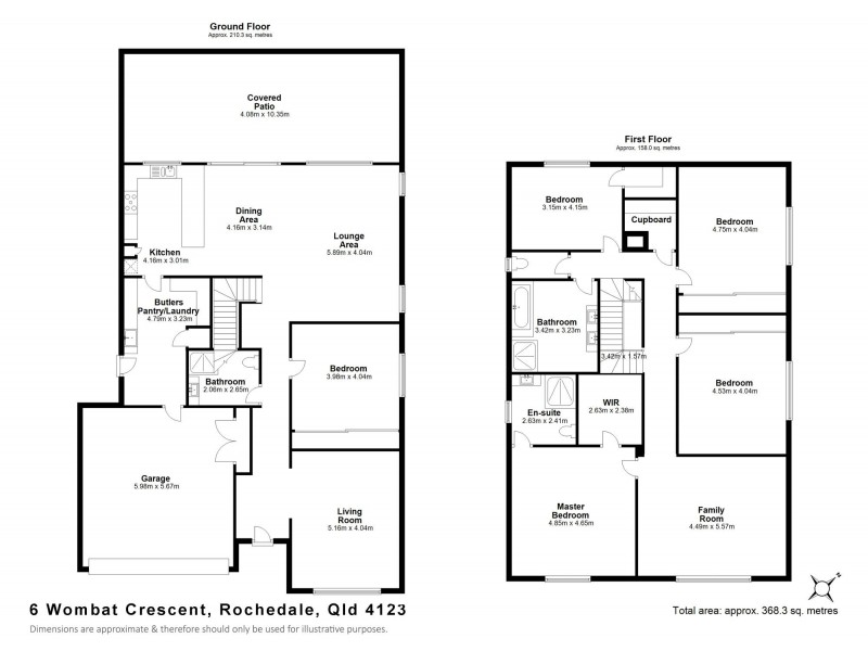 6 Wombat Crescent, Rochedale QLD 4123 Floorplan