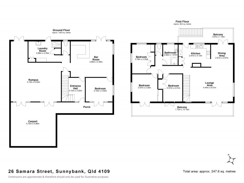 26 Samara Street, Sunnybank QLD 4109 Floorplan
