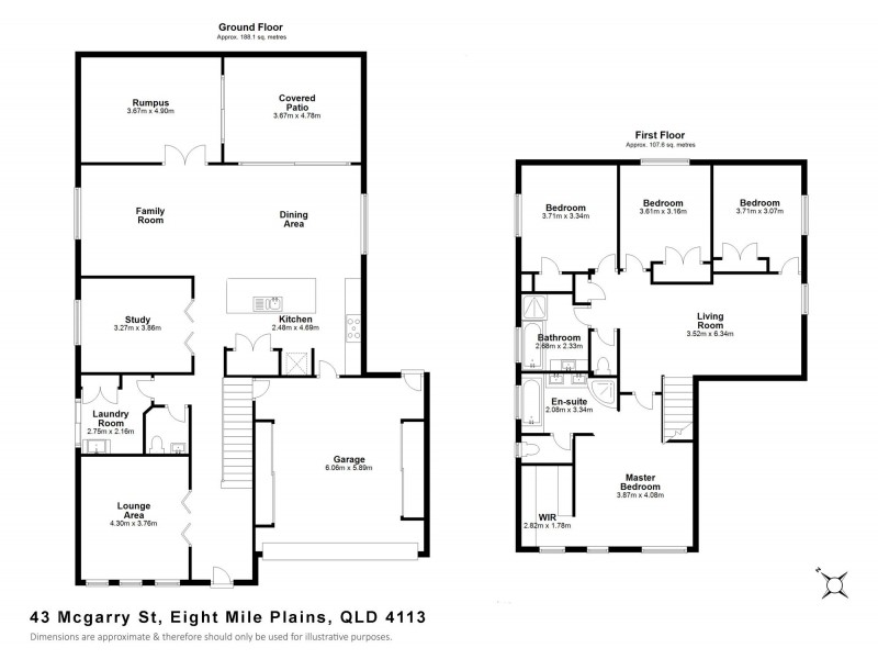 43 Mcgarry Street, Eight Mile Plains QLD 4113 Floorplan