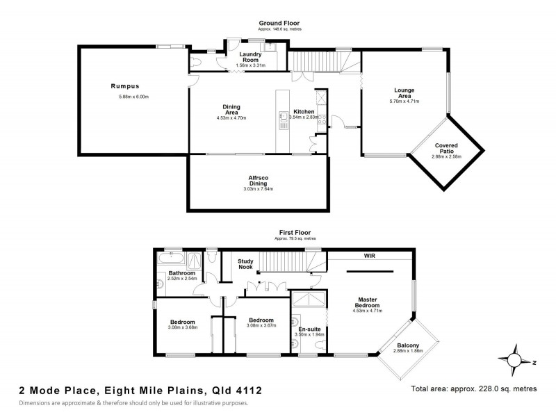 2 Mode Place, Eight Mile Plains QLD 4113 Floorplan