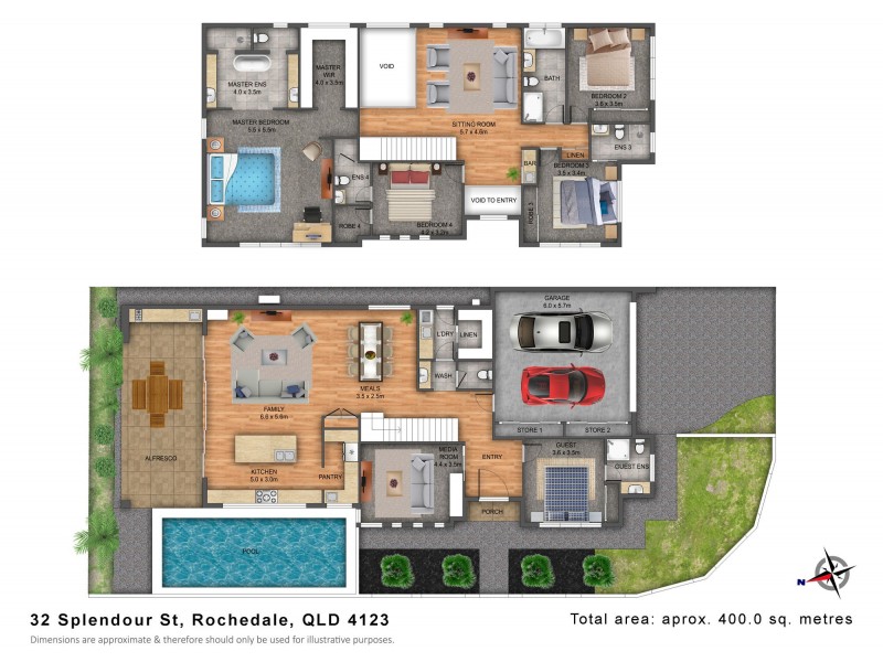 32 Splendour Street, Rochedale QLD 4123 Floorplan